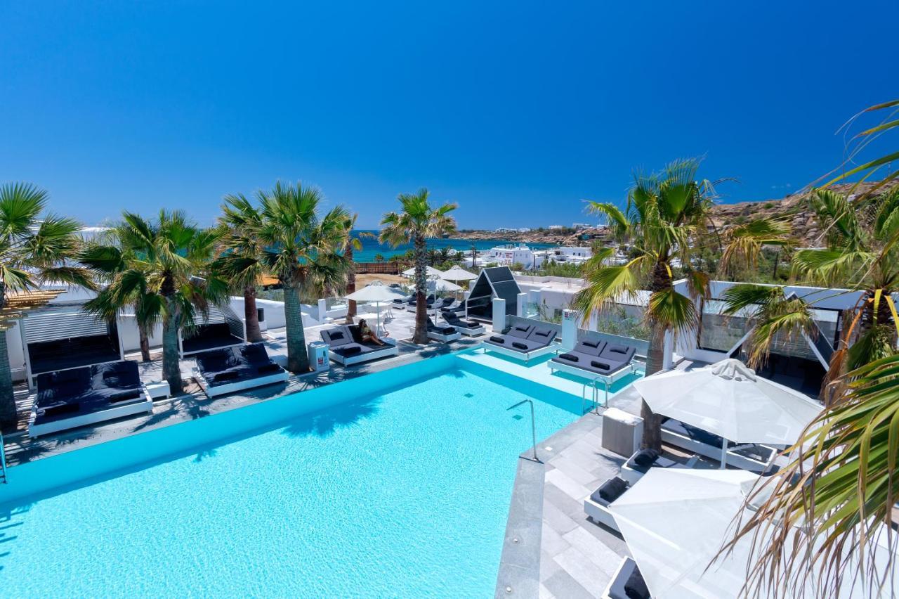 Tropicana Hotel , Suites & Villas Mykonos Paradise Beach  Exterior foto