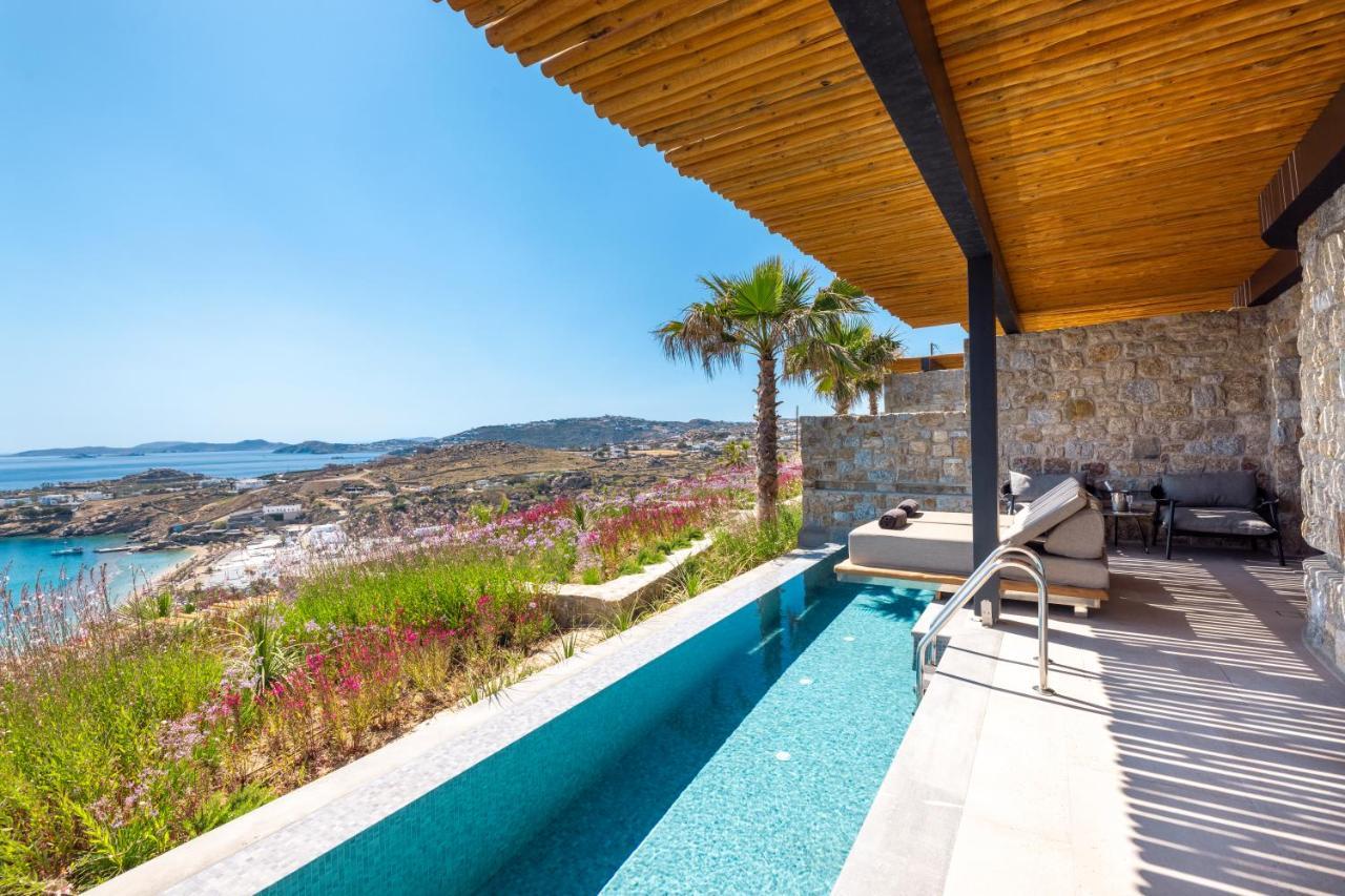 Tropicana Hotel , Suites & Villas Mykonos Paradise Beach  Exterior foto