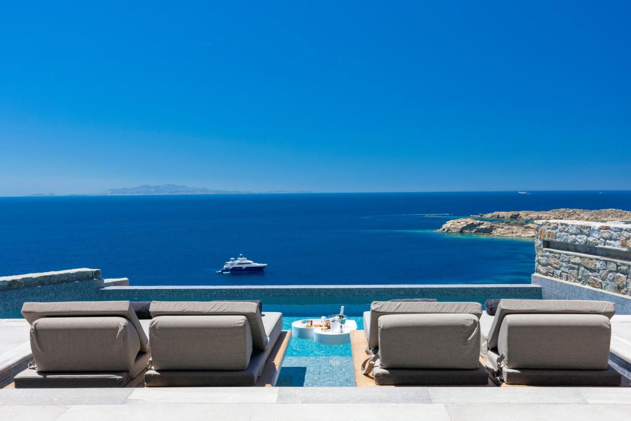 Tropicana Hotel , Suites & Villas Mykonos Paradise Beach  Exterior foto