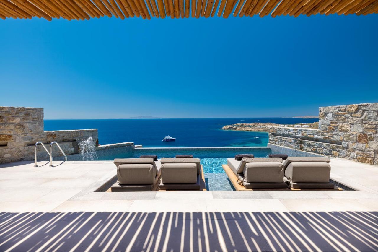 Tropicana Hotel , Suites & Villas Mykonos Paradise Beach  Exterior foto