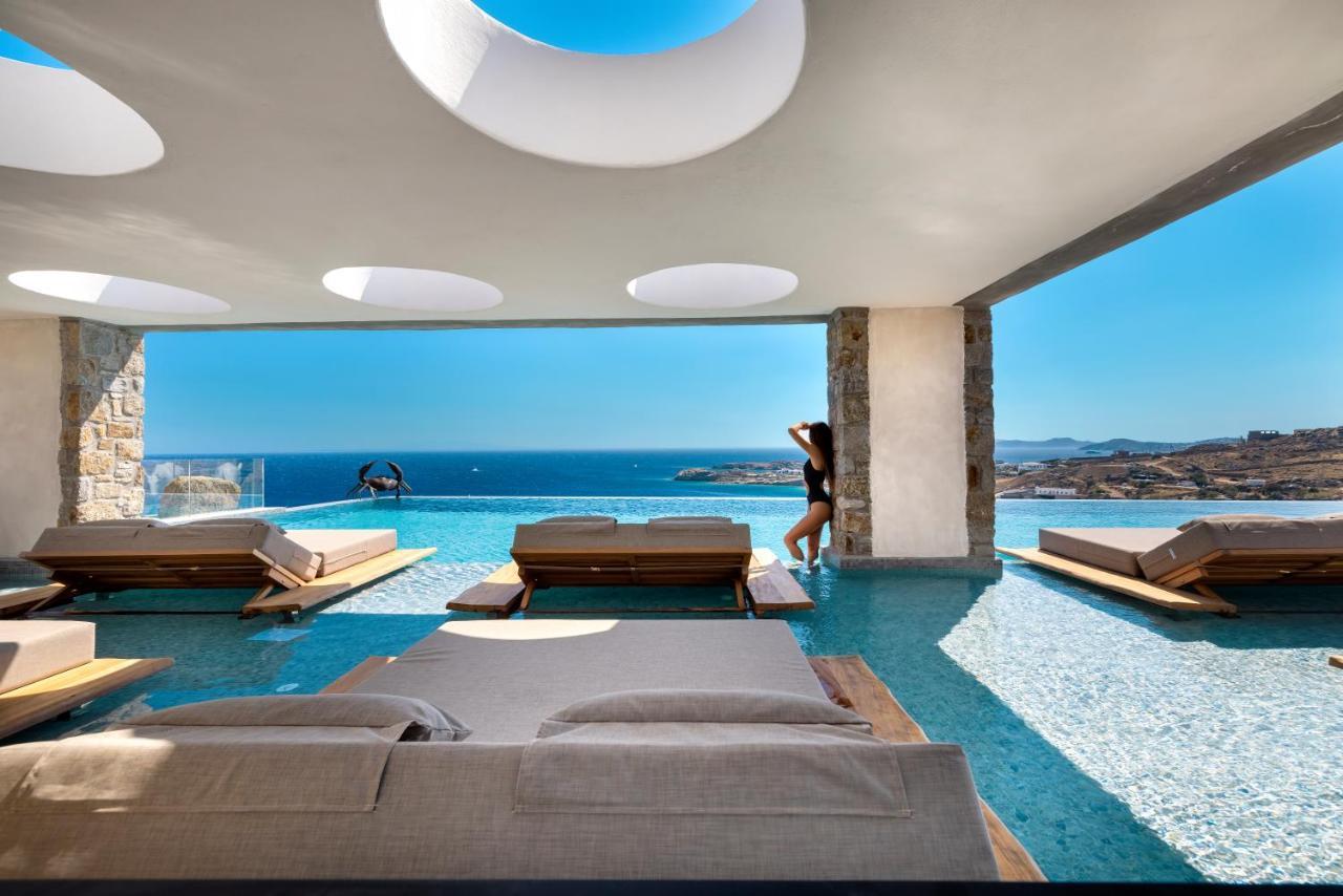 Tropicana Hotel , Suites & Villas Mykonos Paradise Beach  Exterior foto