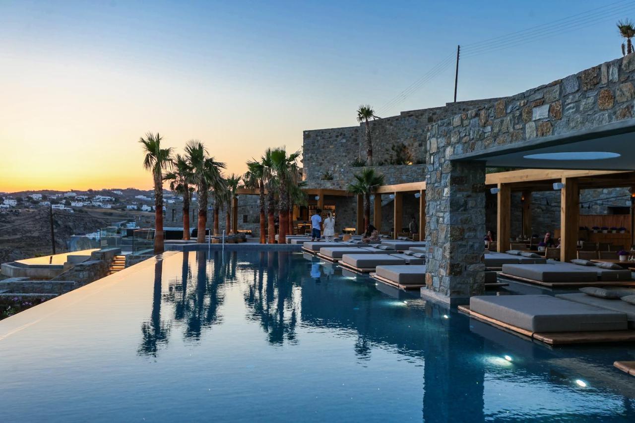 Tropicana Hotel , Suites & Villas Mykonos Paradise Beach  Exterior foto